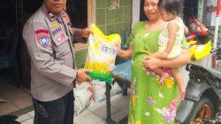 Bhabinkamtibmas Benhil Gelar Pangan Murah di Pos RW 07, 180 KG Beras SPHP Terjual Untuk Warga