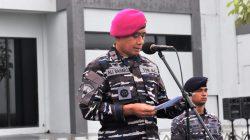 Wadan Kodaeral I Pimpin Apel Khusus HUT Kesehatan TNI AL