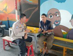 Polisi Sambangi Warga RW 05 Tanah Abang Sebagai Cooling System Sampaikan Imbauan Kamtibmas