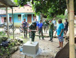 Pastikan Tepat Waktu dan Berkualitas, Dansatgas TMMD Ke-126 Kodim 1505/Tidore Cek Langsung Progres Pembangunan Fisik dan Sasaran Tambahan