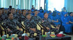 Danlanal Simeulue Hadiri Rangkaian Kegiatan Kunker Pangkoarmada RI di Mako Kodaeral I