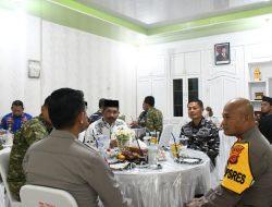 Danlanal Sabang Hadiri Kunjungan Kapolda Aceh di Mapolres Sabang