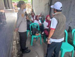 Polwan Jaga Jakarta Beri Penyuluhan KDRT dan Kekerasan Seksual kepada Warga RW 03 Kebon Kacang